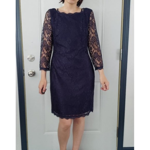 Simply Liliana Blue Lace‎ Dress